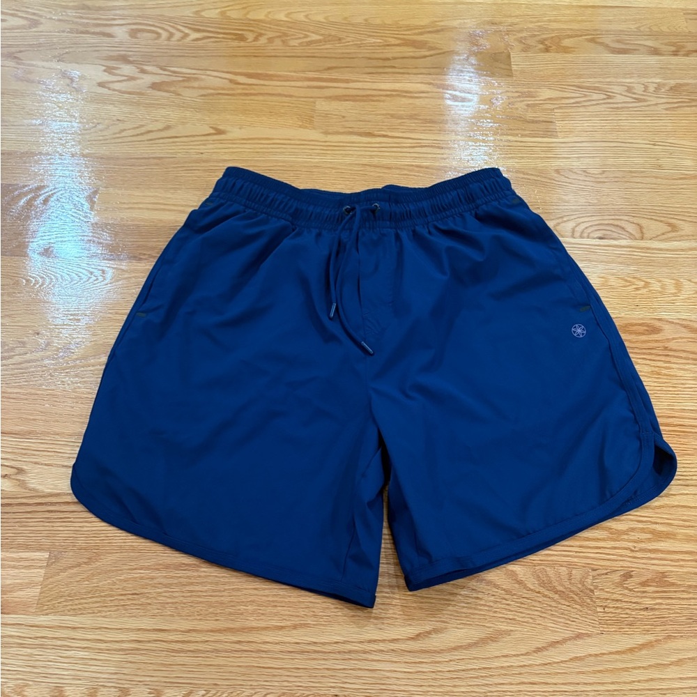 GAIAM Deep Blue Active Shorts